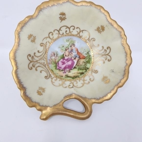 Vintage Lefton 377 Candy‎ Trinket Dish Victorian Couple Made in Germany - Picture 8 of 11